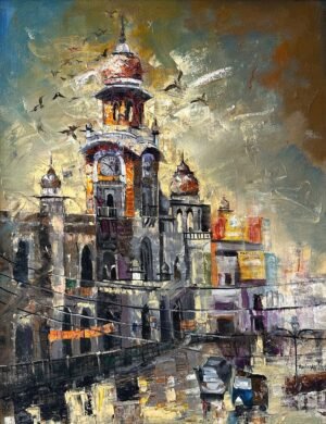 Awais Ahmed | Title: | Medium: Oil On Canvas | Size: 21x26 inches