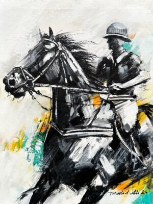 6_img_5606 Rashid Ali | Title: Polo Player | Medium: Oil On Canvas | Size: 12x16 inches