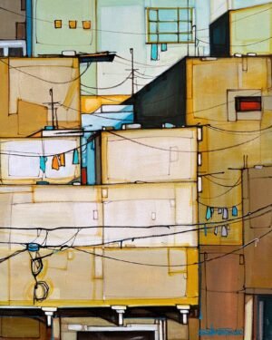 7_img_6299 Salman Farooqi
| Title: Modern Cityscape
| Medium: Acrylic on Canvas
| Size: 24x30 inches