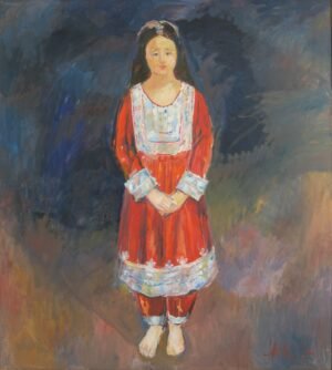 Iqbal Hussain  | Title:    | Medium: Oil On Canvas   | Size: 54 x 60 inches