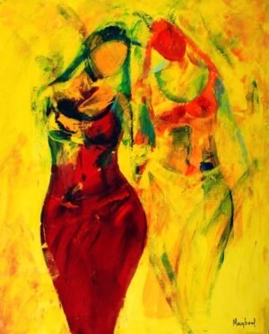 Maqbool Ahmed | Title:  | Medium: Oil on Canvas | Size: 24 x 30 inches