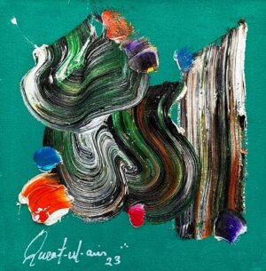 img_7846 Qurat Ul Ain | Title: Untitled | Medium: Oil On Canvas | Size: 12 x 12 inches