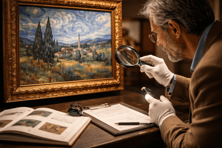 How to Identify Original Art Paintings by Famous Artists