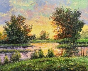 Zafar Iqbal Khan | Title:  Natural Landscape Series | Medium: Oil On Canvas | Size: 24x30 inches